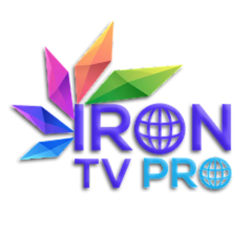 Logo Iron TV Pro — abonnement IPTV streaming 4K